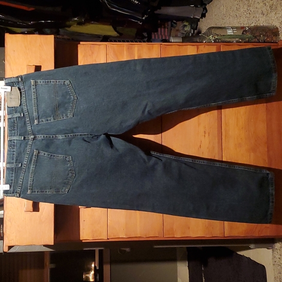 NWOT Wrangler Authentic's: Men's Regular Fit 100% Cotton Jean, Storm, 36x30 - Picture 3 of 5